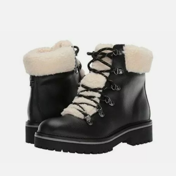 Tommy Hilfiger Shoes - Tommy Hilfiger Ron 2 Black Faux Leather Boots 7.5